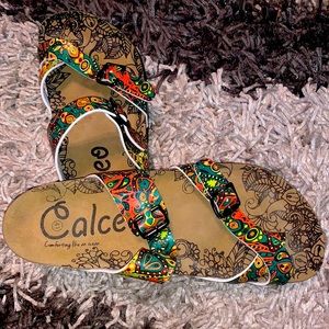 Calceo sandals good cond size 41